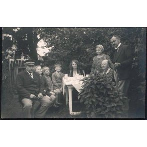 Fotokort Ukendt - Familie ? Ubrugt