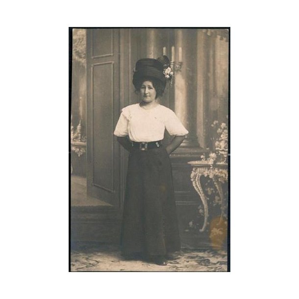 Fotokort Ukendt - &Oslash;rum -4-5-1912