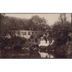 Fotokort Ukendt - Soldater i Haven ? Ubrugt