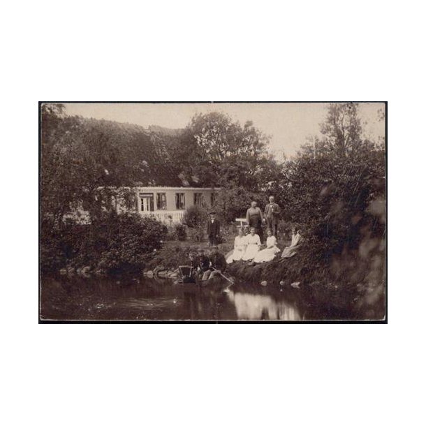 Fotokort Ukendt - Soldater i Haven ? Ubrugt