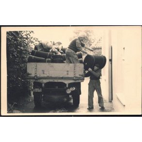 Fotokort Ukendt - Lastbil B 6693 (Nordsj&aelig;lland )