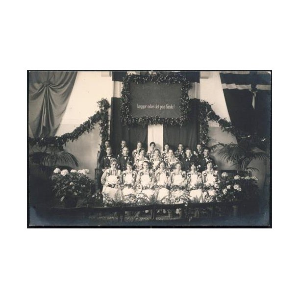 Fotokort Ukendt - L&aelig;gger eder det paa Sinde!