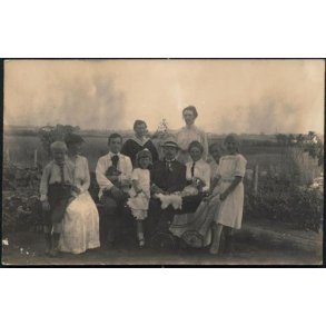 Fotokort Ukendt - Familie ? Ubrugt
