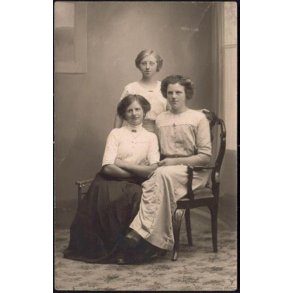 Fotokort Ukendt - Damer ? Ubrugt