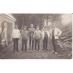 Fotokort Ukendt - G&aring;rdens Folk ? Ubrugt