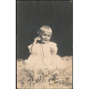 Fotokort Ukendt - Karl Gerhard 2-6-1912