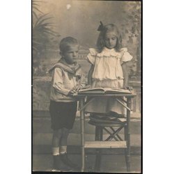 Fotokort Ukendt - B&oslash;rn ? Brugt