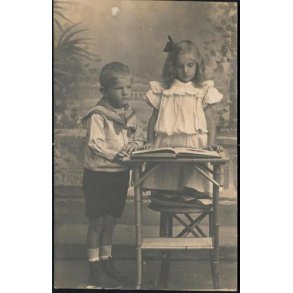 Fotokort Ukendt - B&oslash;rn ? Brugt