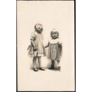 Fotokort Ukendt - To Piger ? Ubrugt