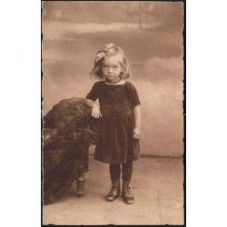 Fotokort Ukendt - Pige ? Ubrugt