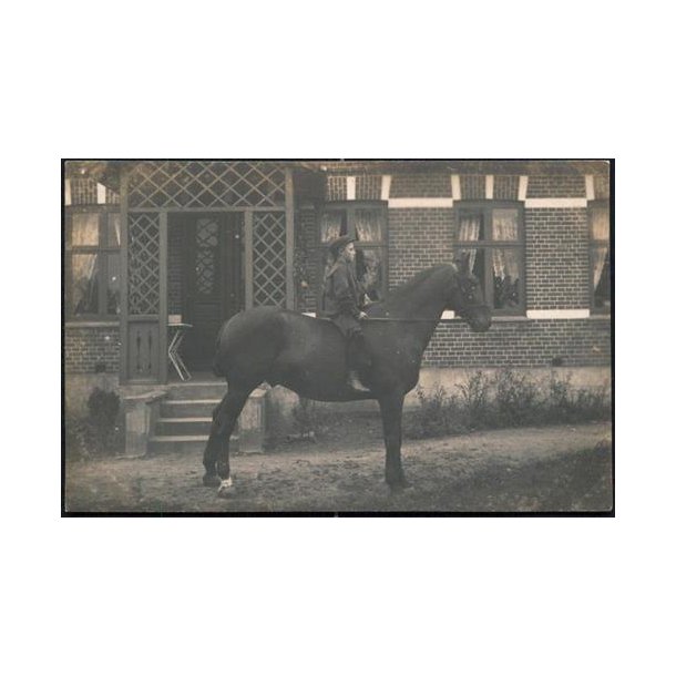Fotokort Ukendt - Til Hest ? Ubrugt