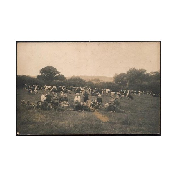 Fotokort Ukendt - G&aring;rdens Folk ? Ubrugt