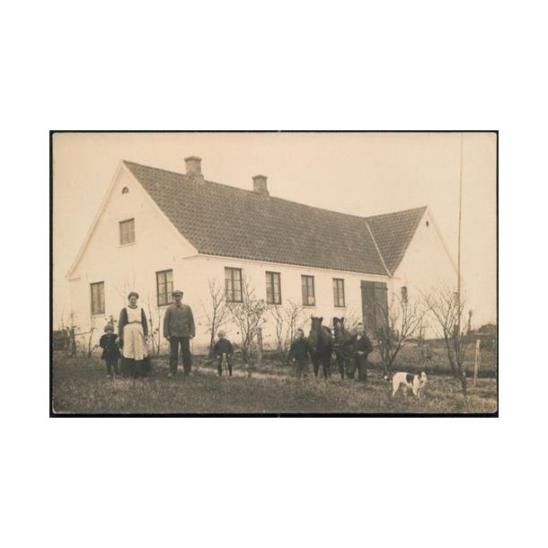 Fotokort Ukendt - Familien ? Ubrugt