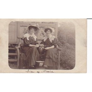 Fotokort Ukendt - Asta og Missie - Brugt
