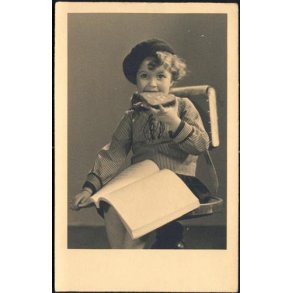 Fotokort Ukendt - Pige ? Ubrugt