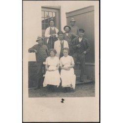 Fotokort Ukendt - G&aring;rdens Folk - Brugt