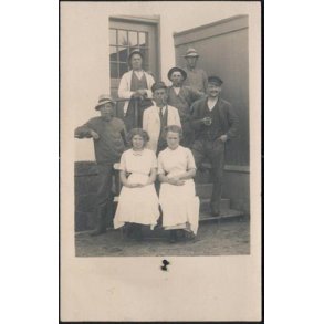 Fotokort Ukendt - G&aring;rdens Folk - Brugt