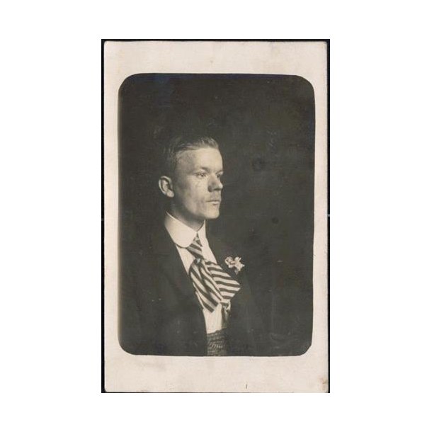 Fotokort Ukendt - Mand ? - Brugt