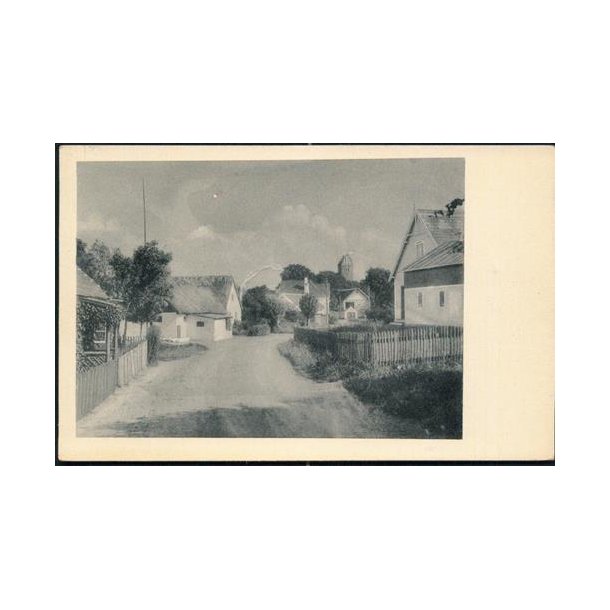 Fotokort Ukendt - Landsby ? - Ubrugt