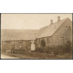 Fotokort Ukendt - G&aring;rd ? - Ubrugt