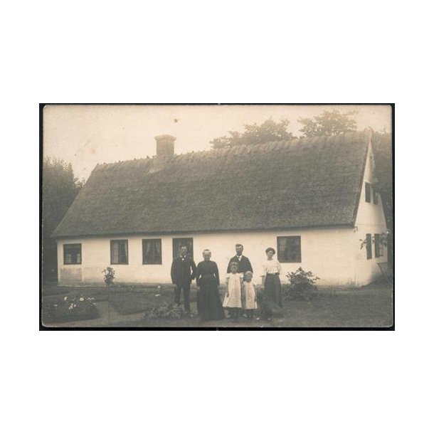 Fotokort Ukendt - G&aring;rd ? - Ubrugt