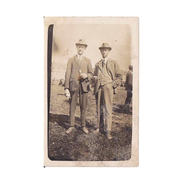 Fotokort Ukendt - To Mand ? - Ubrugt