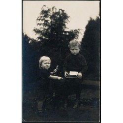 Fotokort Ukendt - Drenge ? - Ubrugt