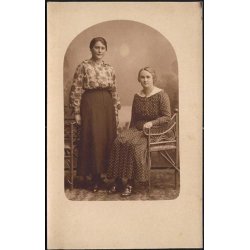 Fotokort Ukendt - Damer ? - Ubrugt