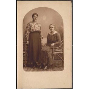 Fotokort Ukendt - Damer ? - Ubrugt