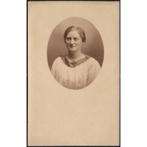 Fotokort Ukendt - Dame ? - Ubrugt