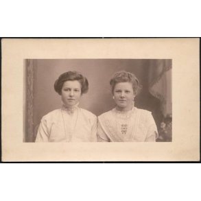 Fotokort Ukendt - Damer ? - Ubrugt