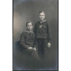 Fotokort Ukendt - Drenge ? - Ubrugt