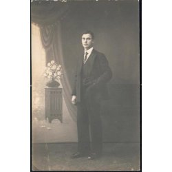 Fotokort Ukendt - Mand ? - Ubrugt