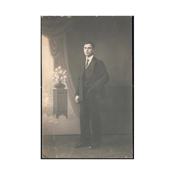 Fotokort Ukendt - Mand ? - Ubrugt