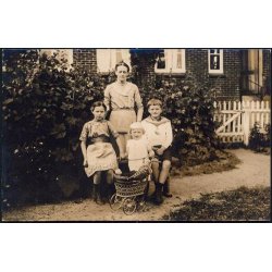 Fotokort Ukendt - Familien ? - Ubrugt