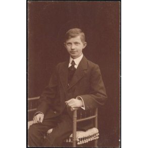 Fotokort Ukendt - Konfirmand ? - Ubrugt