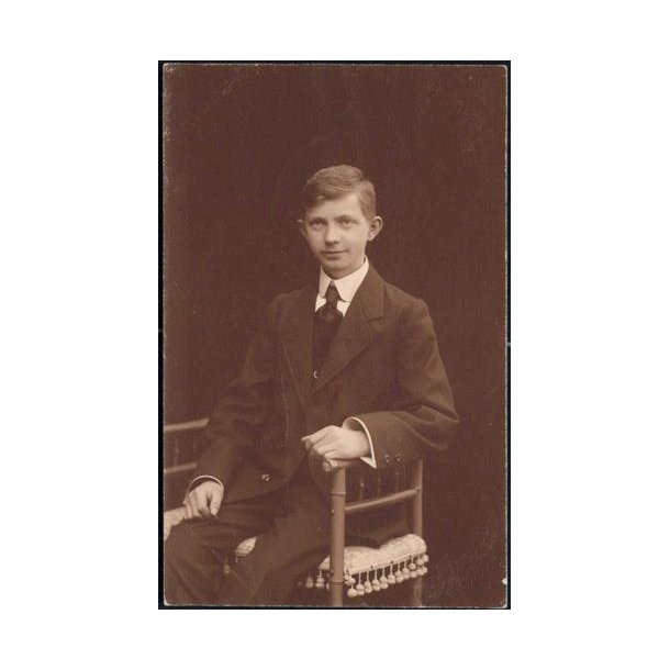 Fotokort Ukendt - Konfirmand ? - Ubrugt