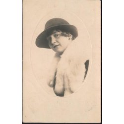 Fotokort Ukendt - Dame ? - Ubrugt