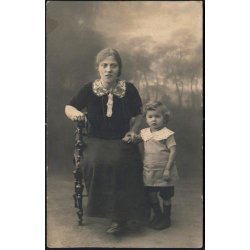 Fotokort Ukendt - Mor og Barn ? - Ubrugt