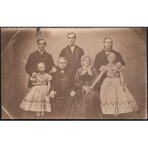 Fotokort Ukendt - Familien ? - Ubrugt