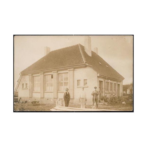 Fotokort Ukendt - Husbygning ? - Ubrugt