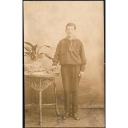 Fotokort Ukendt - Dreng ? - Ubrugt