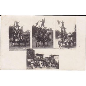 Fotokort Ukendt - Hesteoptr&aelig;den ? - Ubrugt