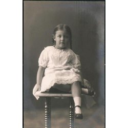 Fotokort Ukendt - Pige ? - Brugt