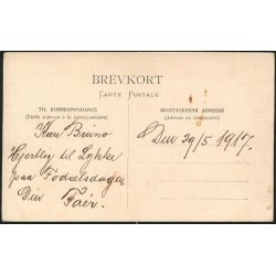 Fotokort Ukendt - 29-5-1917 ? - Ubrugt