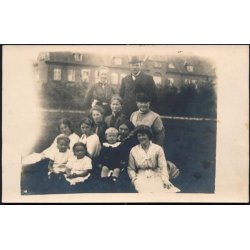 Fotokort Ukendt - Familien ? - Ubrugt