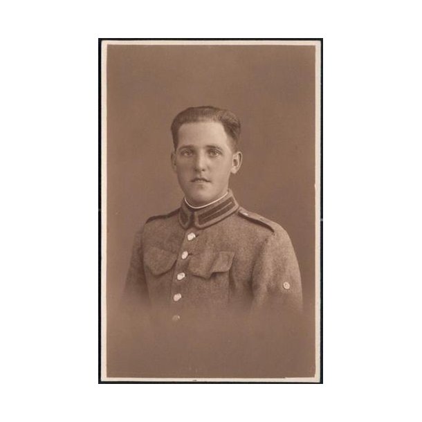 Fotokort Ukendt - Soldat ? - Ubrugt