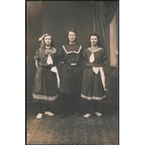 Fotokort Ukendt - Gymnastikpiger ? - Ubrugt