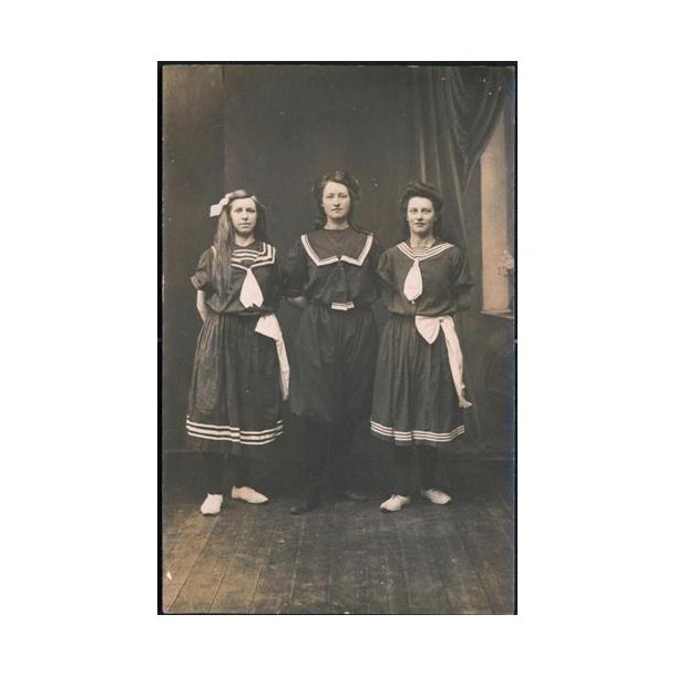 Fotokort Ukendt - Gymnastikpiger ? - Ubrugt