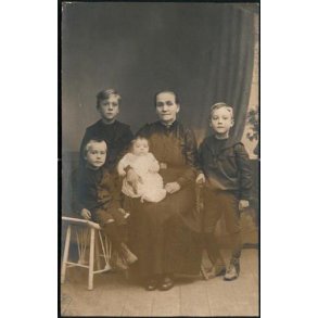 Fotokort Ukendt - Familien ? Ubrugt